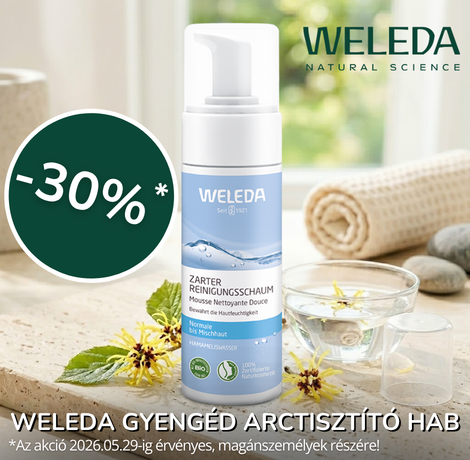 Onlinekosar_akcio_weleda_gyenged_arctisztito_hab