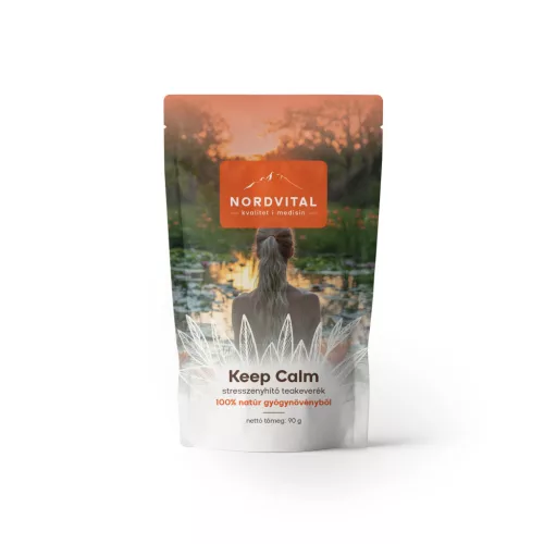Nordvital Keep Calm - Stresszoldó teakeverék 90 g