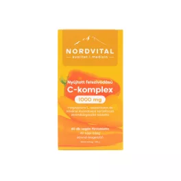 Nordvital C-vitamin komplex Retard 1000 mg 60 db