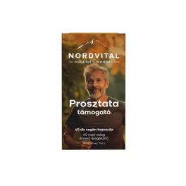 Nordvital Prosztata támogató 60 db vegán kapszula