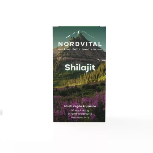 Nordvital Shilajit 60 db vegán kapszula