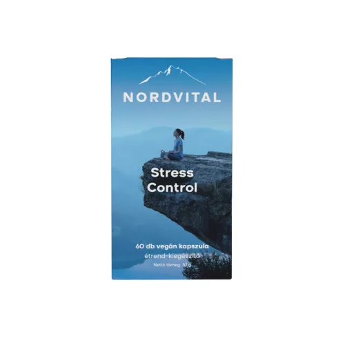 Nordvital Stress Control 60 db vegán kapszula