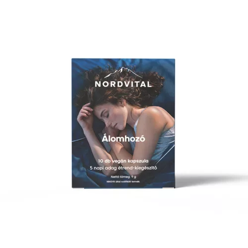 Nordvital Álomhozó komplex kapszula 10 db vegán kapszula