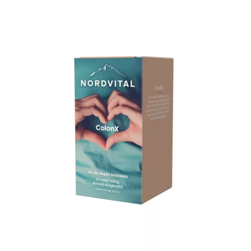 Nordvital ColonX 60 db vegán kapszula