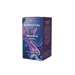 Nordvital Happy Belly Komplex 60 db vegán kapszula