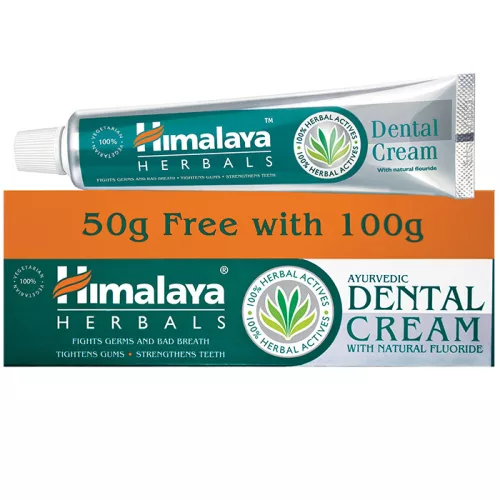 Himalaya Ajurvédikus fogkrém természetes fluoriddal 100 + AJÁNDÉK 50g