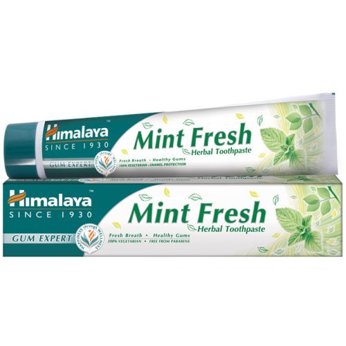 Himalaya Mint Fresh frissítő, mentás gyógynövényes fogkrémgél 75ml (szépséghibás)