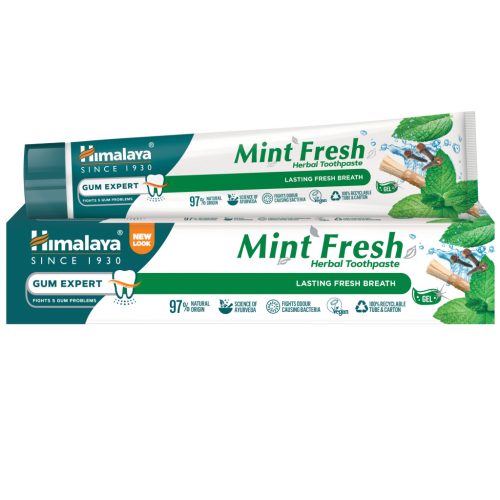 Himalaya Mint Fresh frissítő, mentás gyógynövényes fogkrémgél 75ml