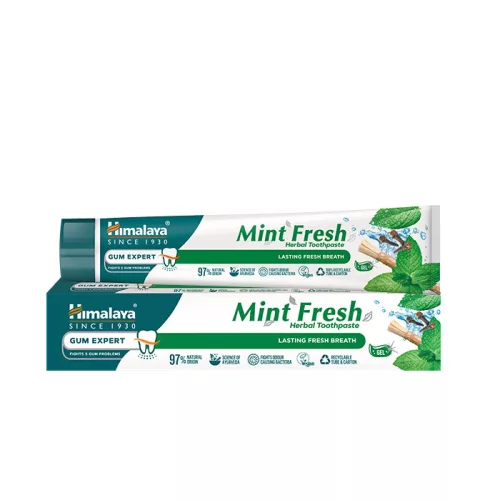 Himalaya Mint Fresh frissítő mentás gyógynövényes fogkrém 40g
