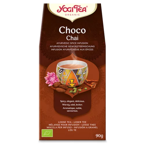 Yogi Tea® Csokoládés szálas chai bio tea 90 g