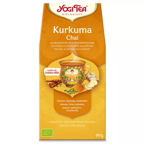Yogi Tea® Kurkuma szálas chai bio tea 90 g