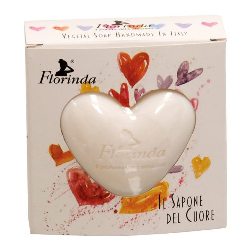 Florinda szív alakú növényi szappan - Hunyor 100g