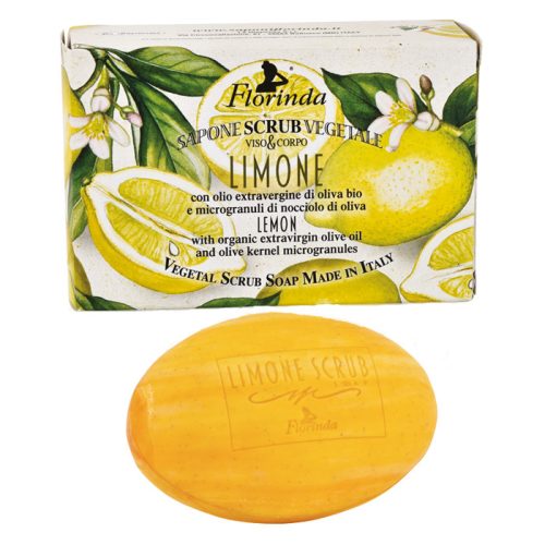 Florinda bőrradírozó szappan - Citrom 200g