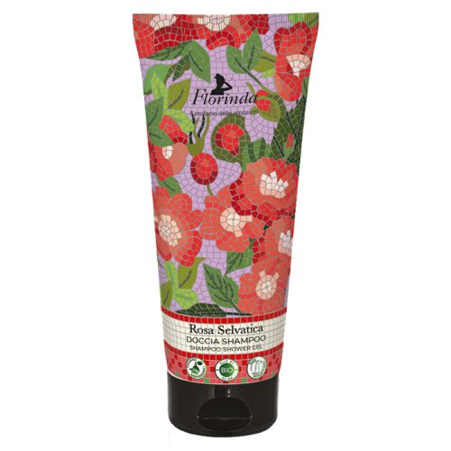 Florinda tusfürdő és sampon - Mozaik - Vadrózsa 200ml