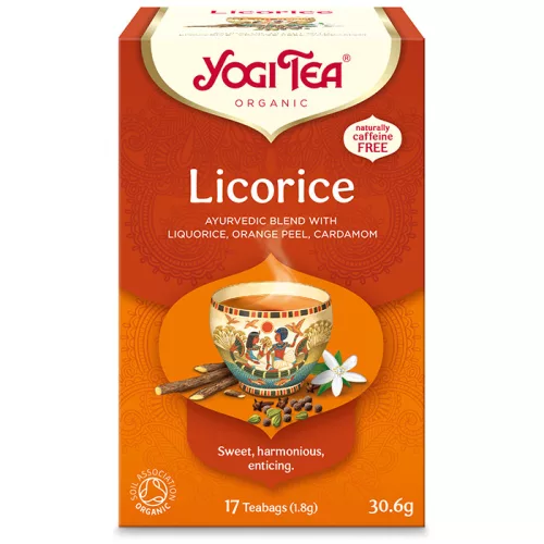 Yogi Tea® Édesgyökér bio tea 30,6 g
