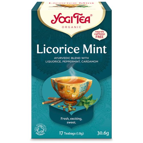 Yogi Tea® Édesgyökér bio tea mentával 30,6g