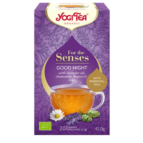 Yogi Tea® Bio tea az érzékeknek - Jó éjszakát