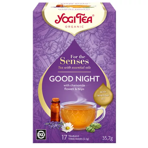 Yogi Tea® Bio tea az érzékeknek - Jó éjszakát 35,7 g