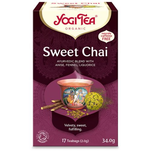 Yogi Tea® Édes chai bio tea 34g