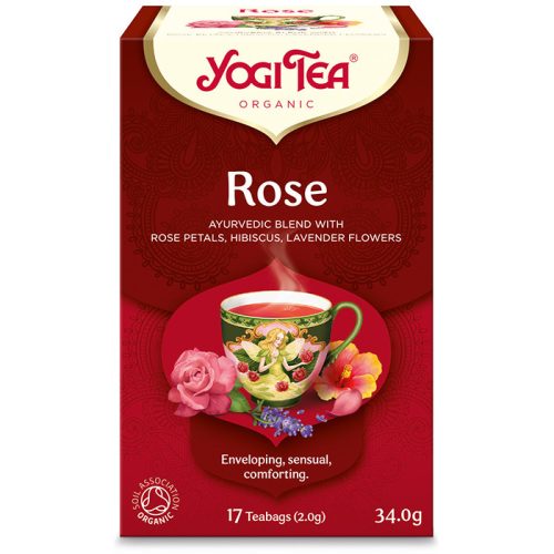 Yogi Tea® Rózsa bio tea 34g