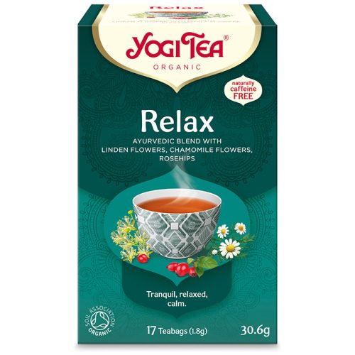 Yogi Tea® Relaxáló bio tea 30,6g (szépséghibás)