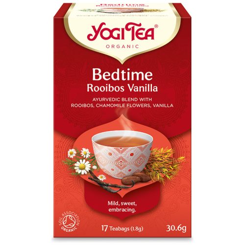 Yogi Tea® Lefekvés előtti bio tea rooibos és vanília ízesítéssel 30,06g
