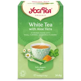 Yogi Tea® Bio Fehér tea aloe verával 30,6 g