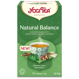   Yogi Tea® Természetes egyensúly bio tea shiitake gombával 34 g