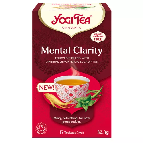 Yogi Tea® Friss elme bio tea 32,3 g