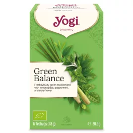 Yogi Tea® Zöld egyensúly bio tea 30,6 g