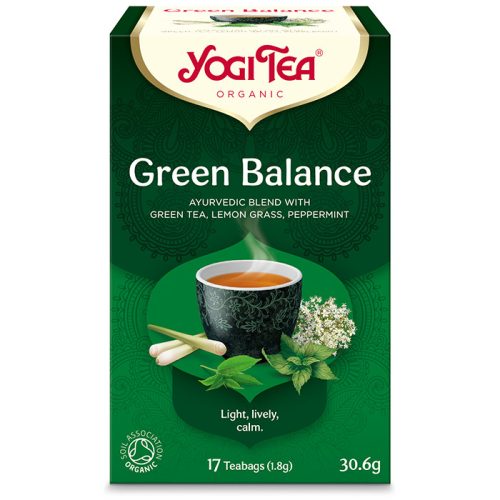 Yogi Tea® Zöld egyensúly bio tea 30,6g