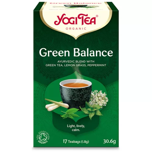 Yogi Tea® Zöld egyensúly bio tea 30,6 g