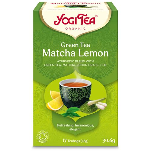 Yogi Tea® Bio Zöld tea matchával és citrommal