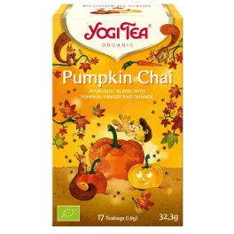 Yogi Tea® Sütőtökös chai bio tea 32,3 g