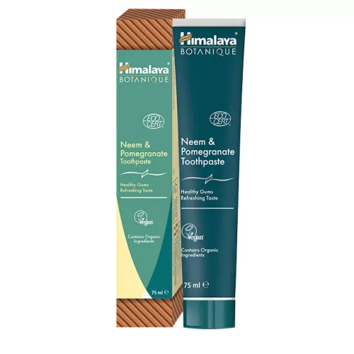Himalaya Botanique natúr fogkrém nim növénnyel és gránátalmával 75 ml