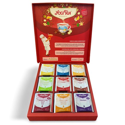 Yogi Tea® Bio Teaválogatás kínáló dobozban