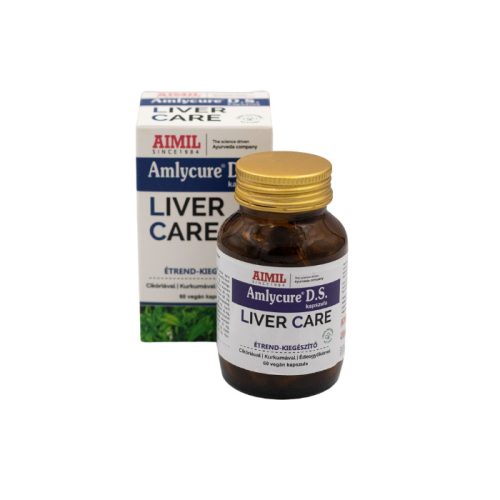 AIMIL Amlycure® D.S. Liver Care étrend-kiegészítő kapszula cikóriával, kurkumával és édesgyökérrel 60 db