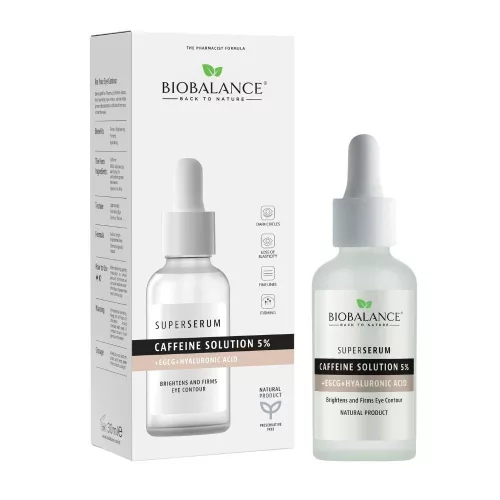 BioBalance Koffeines szuperszérum karikás szemkörnyékre 30 ml