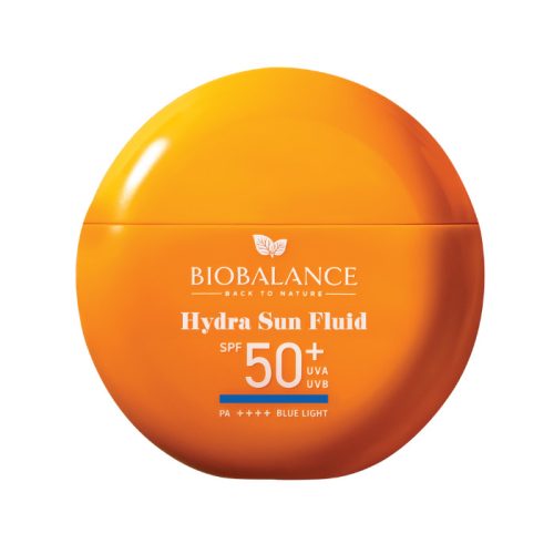BioBalance Hydra mély hidratáló vízálló fényvédő fluid arcra SPF50+ 40 ml