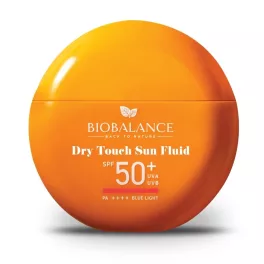   BioBalance Dry Touch faggyútermelést szabályozó vízálló fényvédő fluid arcra SPF 50+ 40 ml