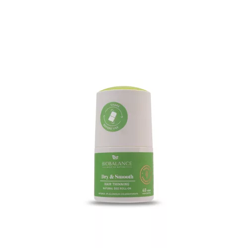 BioBalance Dry&Smooth 48h golyós dezodor szőrnövekedést lassító hatással 50 ml