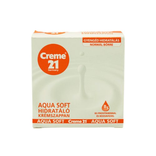 Creme 21 Aqua Soft hidratáló szappan normál bőrre 125 g (szépséghibás)