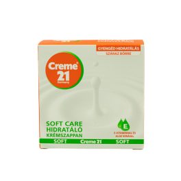   Creme 21 Soft Care hidratáló szappan száraz bőrre 125 g (szépséghibás)