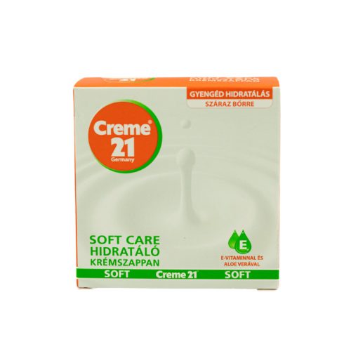 Creme 21 Soft Care hidratáló szappan száraz bőrre 125 g