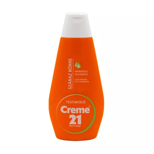 Creme 21 Hidratáló testápoló aloe verával és E-vitaminnal száraz bőrre 400 ml