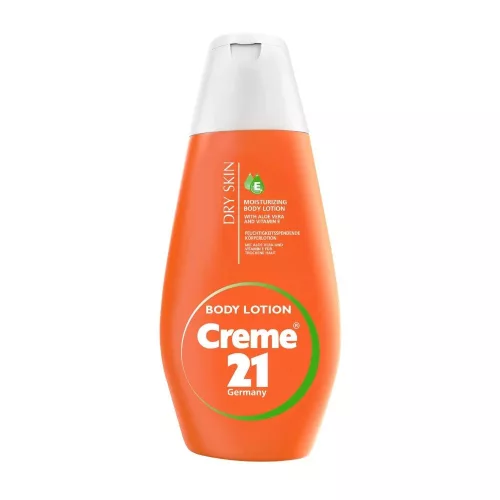 Creme 21 Hidratáló testápoló aloe verával és E-vitaminnal száraz bőrre 400 ml