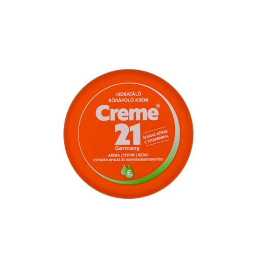 Creme 21 Hidratáló bőrápoló krém száraz bőrre E-vitaminnal arcra, testre, kézre 150ml