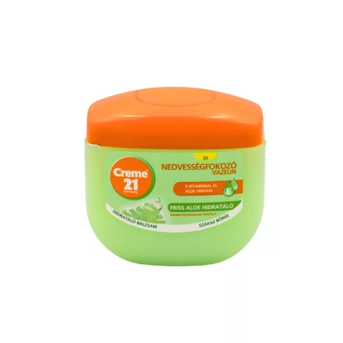 Creme 21 nedvességfokozó vazelin E vitaminnal és aloe verával 100 ml