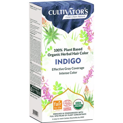Cultivator's  Bio növényi hajfesték - INDIGÓ