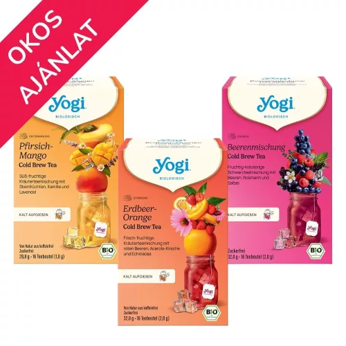 Yogi Jeges tea trió